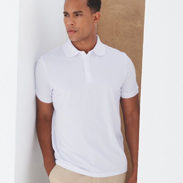 Henbury Recycled polyester polo shirt HB465 Recycled polyester polo shirt Thumbnail