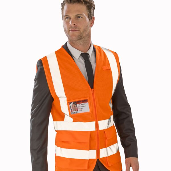 Result Result Safe-Guard Executive Cool Mesh Safety Vest RS479 Result Safe-Guard Executive Cool Mesh Safety Vest Thumbnail