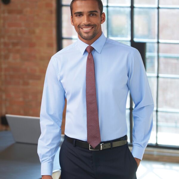 Brook Taverner Brook Taverner Pisa Long Sleeve Slim Fit Shirt BK130 Brook Taverner Pisa Long Sleeve Slim Fit Shirt Thumbnail