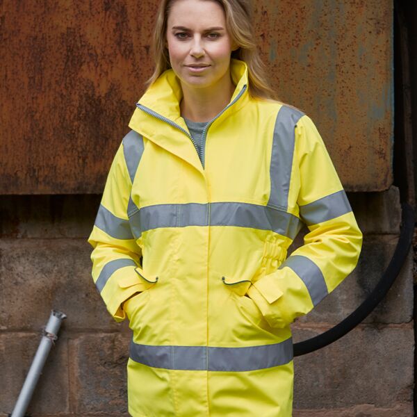 Yoko Yoko Ladies Hi-Vis Executive Jacket YK218 Yoko Ladies Hi-Vis Executive Jacket Thumbnail