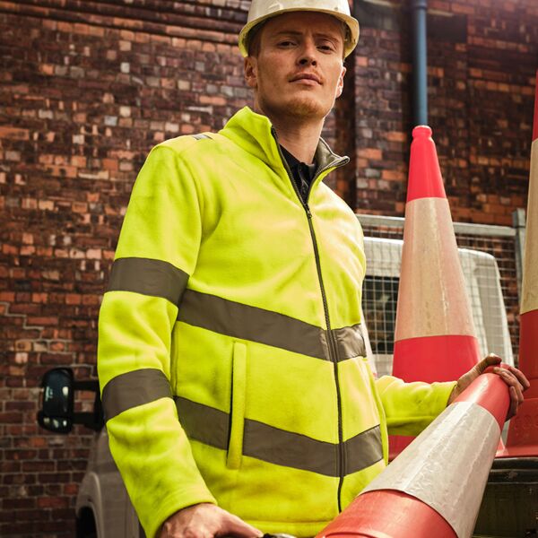 Regatta High Visibility Regatta High Visibility Pro Contract Thor Fleece Jacket RG558 Regatta High Visibility Pro Contract Thor Fleece Jacket Thumbnail