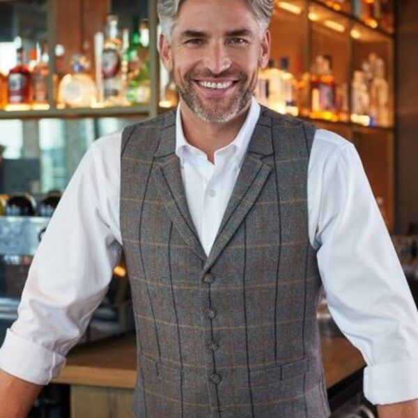 Brook Taverner Memphis Tweed Waistcoat 1463 Memphis Tweed Waistcoat Thumbnail