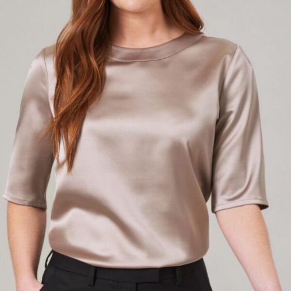 Brook Taverner Ravenna Satin Blouse 2362 Ravenna Satin Blouse Thumbnail