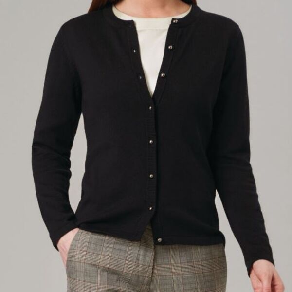 Brook Taverner Seattle Crew Neck Cardigan 2308 Seattle Crew Neck Cardigan Thumbnail