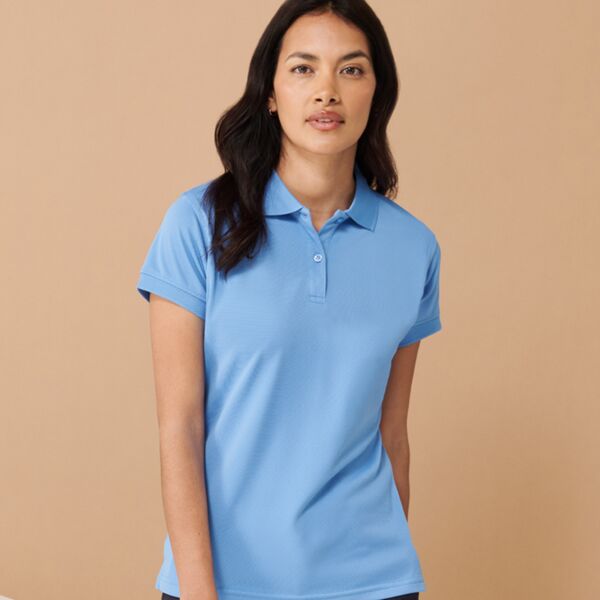 Henbury Henbury Ladies Coolplus® Wicking Piqué Polo Shirt H476 Henbury Ladies Coolplus® Wicking Piqué Polo Shirt Thumbnail