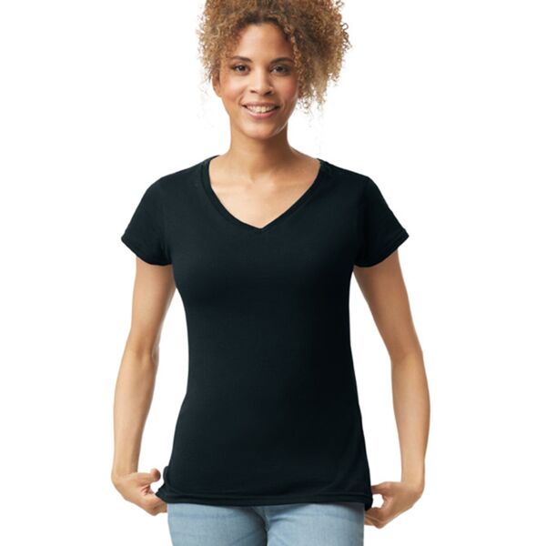 Gildan Gildan Ladies SoftStyle® V Neck T-Shirt GD78 Gildan Ladies SoftStyle® V Neck T-Shirt Thumbnail