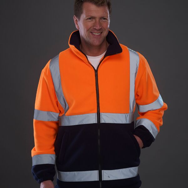 Yoko Yoko Hi-Vis Heavyweight Fleece Jacket YK060 Yoko Hi-Vis Heavyweight Fleece Jacket Thumbnail