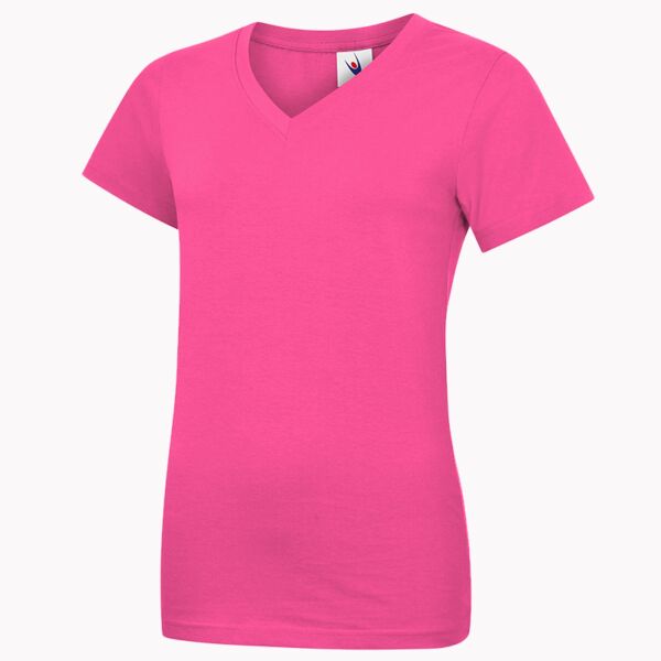 Uneek Ladies Classic V-Neck T-Shirt UC319 Ladies Classic V-Neck T-Shirt Thumbnail