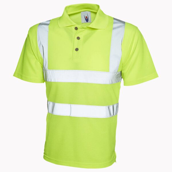 Uneek Hi Vis Polo Shirt UC805 Hi Vis Polo Shirt Thumbnail