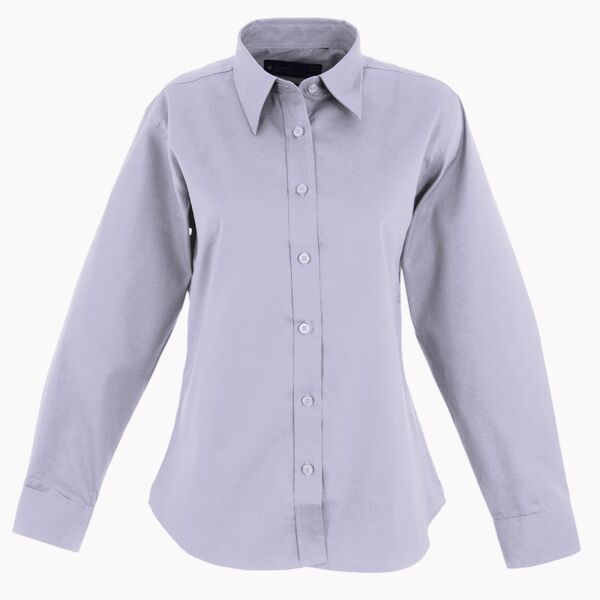 Ladies Pinpoint Oxford Full Sleeve Shirt Thumbnail