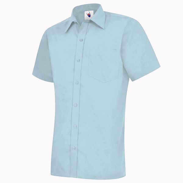Mens Poplin Half Sleeve Shirt Thumbnail