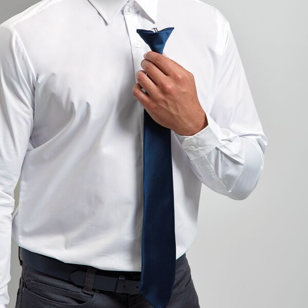 Premier Premier 'Colours' Satin Clip Tie PR755 Premier 'Colours' Satin Clip Tie Thumbnail