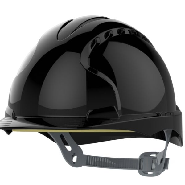 JSP Safety C3  BLACK EVO2 Safety Helmet  EVO2 C3  BLACK EVO2 Safety Helmet  Thumbnail