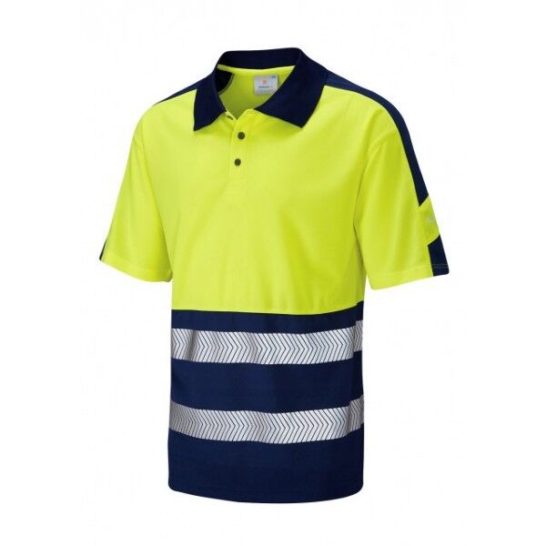 ECOVIZ- WATERSMEET Colour Coolviz Plus Polo Shirt  P10-Y/NV-LEO ECOVIZ- WATERSMEET Colour Coolviz Plus Polo Shirt  Thumbnail