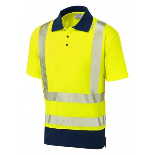 ECOVIZ- MORTEHOE Dual Colour Coolviz Plus Polo Shirt  P11-Y/NV-LEO ECOVIZ- MORTEHOE Dual Colour Coolviz Plus Polo Shirt  Thumbnail