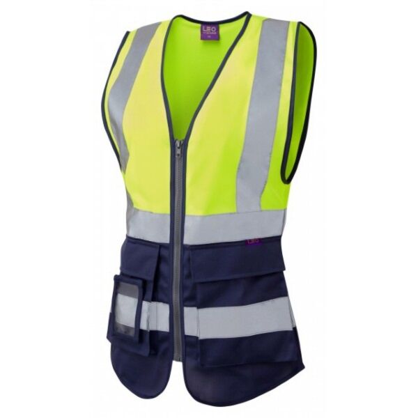 LYNMOUTH Women's Superior Waistcoat WL11-Y/NV-LEO LYNMOUTH Women's Superior Waistcoat Thumbnail