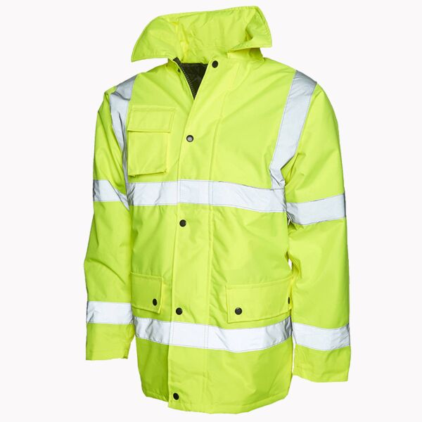 Uneek Hi Vis Road Safety Jacket UC803 Hi Vis Road Safety Jacket Thumbnail