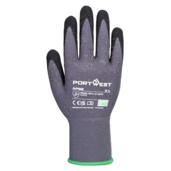 Grip 15 Nitrile Sandy Aqua Glove  Thumbnail