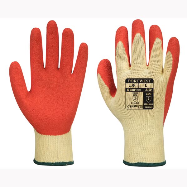 Orange Grip Glove - Box QTY 216 Thumbnail